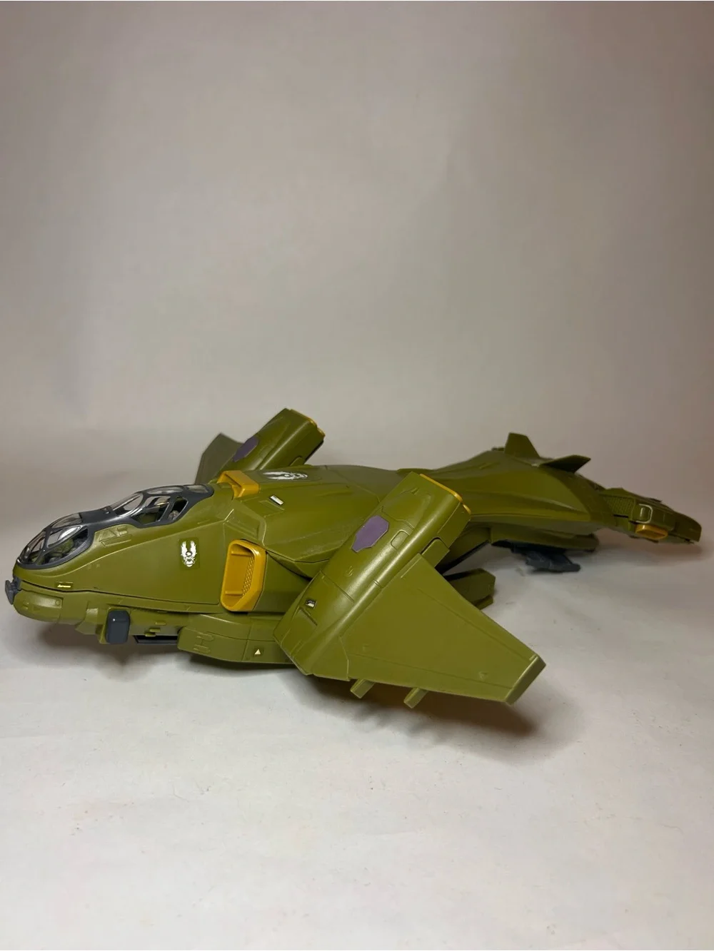 Halo USNC Pelican Build & Play Snaptite Model Revell 2017 Finished Lights Sounds